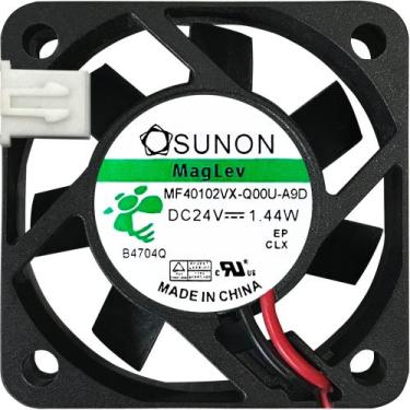 Imagem de Cooler MF40102VX-Q00U-A9D 24V 1.44W 2P 4010 Garantia 2 Anos - Sunon