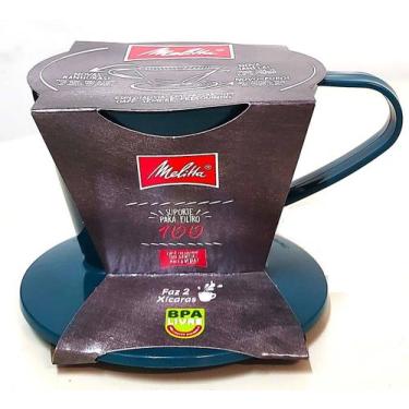 Imagem de Suporte Para Filtro/Coador Pequeno Melitta Nº100 VerdeEscuro