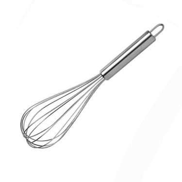 Imagem de Batedor Fouet Misturador Manual Massas Ovos Clara Em Neve Bolo