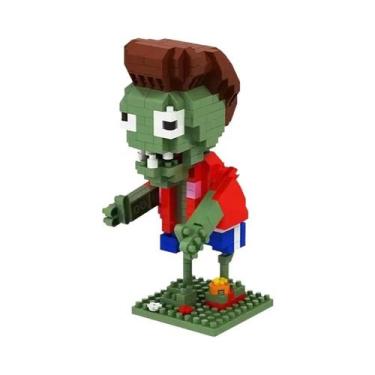 Imagem de Conjunto De Blocos De Montar Plants Vs Zombies, Personagens Do Jogo De