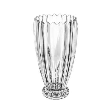 Imagem de Vaso De Cristal Geneva Design Clássico Transparência Wolff Transparente