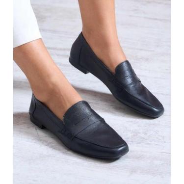 Imagem de Mocassim Couro Básico - Preto - Daflon, 37