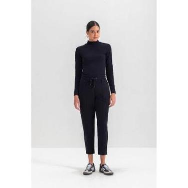 Imagem de Blusa Feminina Gola Alta Em Ribana Essendi-Feminino