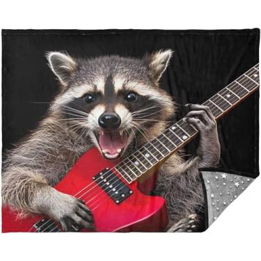 Imagem de Cobertor macio personalizado para sofá 177,8 cm x 139,7 cm, cobertores felpudos mais macios para mulheres, cobertor de sherpa cinza