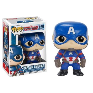 Imagem de Captain America 125 - Marvel Civil War - Funko Pop