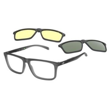 Imagem de Armação De Óculos Mormaii Swap 7 M6176d1360 Fumê Fosco cat1-Masculino