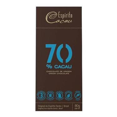 Imagem de Chocolate 70% Cacau Espirito Cacau 80g