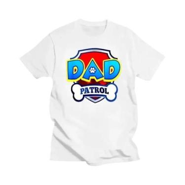 Imagem de Camiseta Grande Masculina Preta Com Estampa De Patrulha Canina, Presen