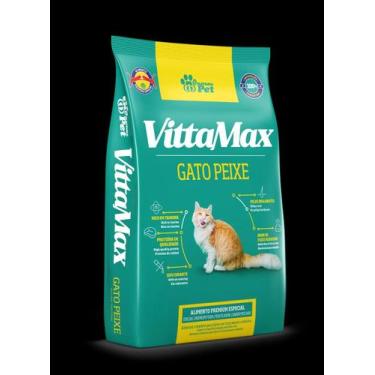 Imagem de Racao vittamax gato peixe 1kg