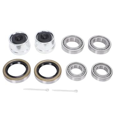 Imagem de Fabater Kit de Rolamentos de Reboque Conjuntos L68149/L68111 e L44649/L44610,para Eixos de 1-3/8'' a 1-/16'' Cubo de Roda de Reboque de 3500Lbs Com Vedação de 171255TB OD,719''