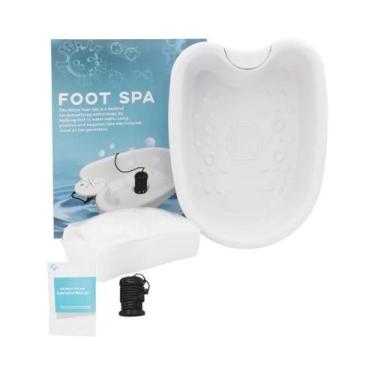 Imagem de Máquina De Massagem Para Os Pés Com Spa Detox Elétrico, Banheira Vibra