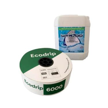 Imagem de Fita De Irrigação Por Gotejamento Ecodrip 50x1000 + Wtr 700 5l Para Ma