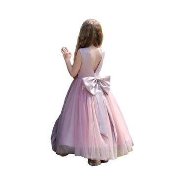 Imagem de Vestido De Festa Formal Para Menina Adolescente Tamanho 5-12 Anos Gran
