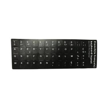 Imagem de Adesivos De Teclado Multilíngue Ucraniano Russo Árabe Coreano Italiano