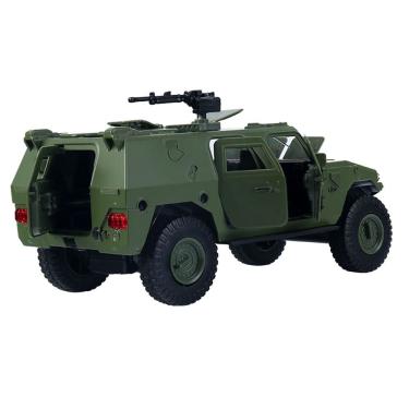 Imagem de Veículo blindado Dongfeng Mengshi na escala 1:32 com som e luz