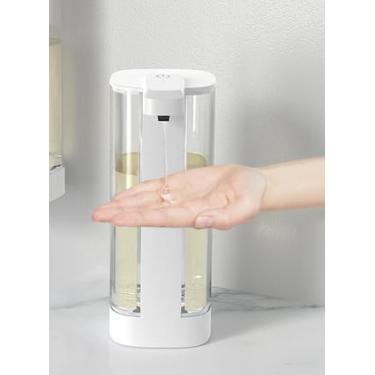 Imagem de Novo dispensador automático de sabão por indução P13, máquina de lavar as mãos, alimentador líquido, dispensador de sabão, detergente montado na parede - tipo gel