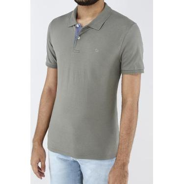 Imagem de Camisa Camiseta Masculina Social Gola Polo Ogochi Slim Manga Curta, Mu