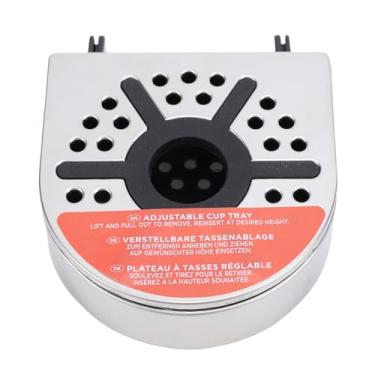 Imagem de Phefop Protetor contra Respingos de Suporte para Descanso de Copo, Substituição para Máquina de café CFN601 602 701 702 801 802, Bandeja Coletora de Aço Inoxidável, Riser e Suporte de