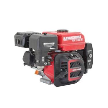Imagem de Motor Estacionário à Gasolina Ge700-E 212CC 7HP P. Elétrica - Kawashim