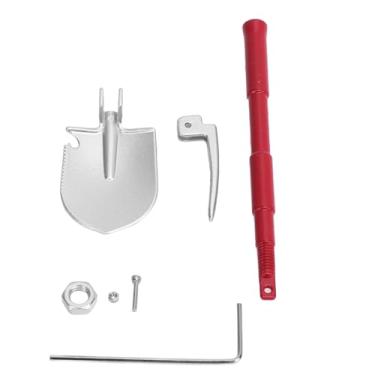 Imagem de Generic Pá de Esteira RC, pá de Ferro RC de Liga de Alumínio de Fácil Instalação Ajustável para Atualização (#2)