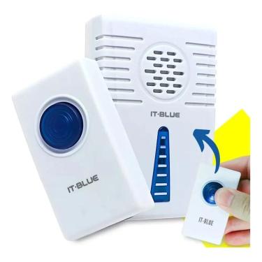 Imagem de Campainha Sem Fio Residencial De Longo Alcance Prova Dágua B