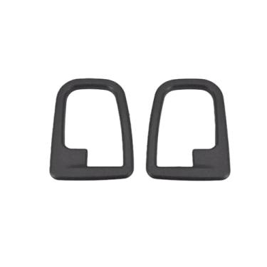 Imagem de Compatível com BMW E36 92-99 Z3 96-02 51228219023 51228219024 2x acessórios automotivos interior do carro maçaneta moldura tampa da guarnição tampa do painel de tração da porta