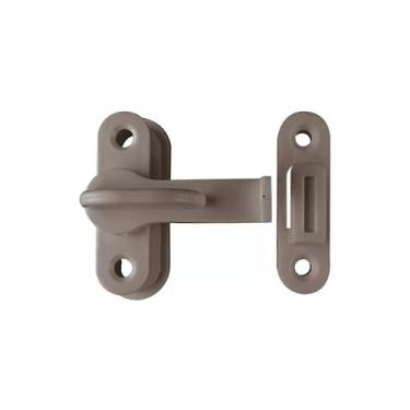 Imagem de Trinco Para Porta Sanfonada Pvc Cinza Perlex