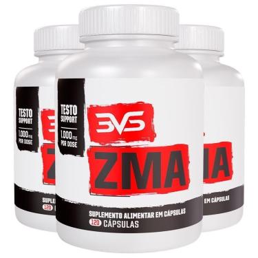 Imagem de Combo 3 Potes de ZMA Zinco Magnésio 120 Cápsulas cada-Unissex