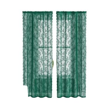 Imagem de Tela De Cortina De Renda Estilo Alemão Para Decoração De Sala De Estar