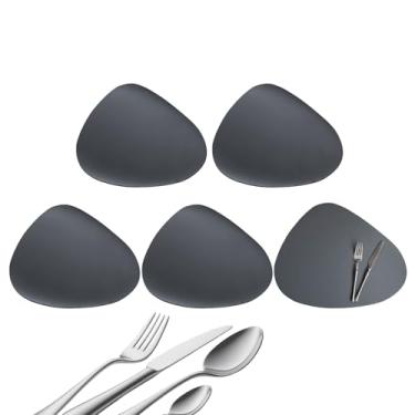 Imagem de Tapetes de mesa | Jogo americano impermeável à prova de óleo - tapetes de mesa fáceis de limpar | para casa, sala de jantar, sala de estar, mesa, restaurante, Ação de Graças, Natal