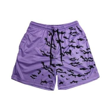 Imagem de Shorts Masculinos De Secagem Rápida Para Corrida E Academia, Estilo An