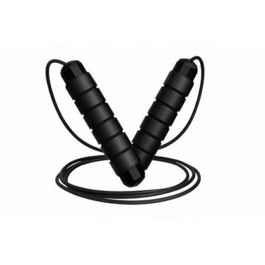 Imagem de Corda de Pular Fitness Sem Emaranhados com Rolamentos de Alta Velocidade Ajustável para Treino em Casa e Ginástica – Storeasy