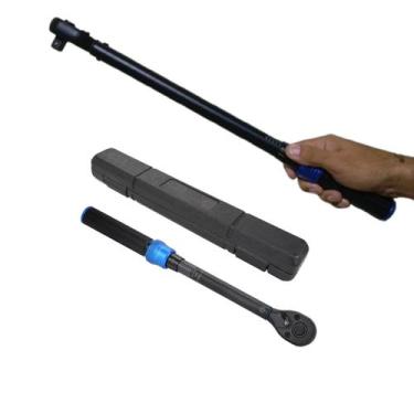 Imagem de Chave De Torque Profissional Torquimetro De Percisao Estalo Clique Fer