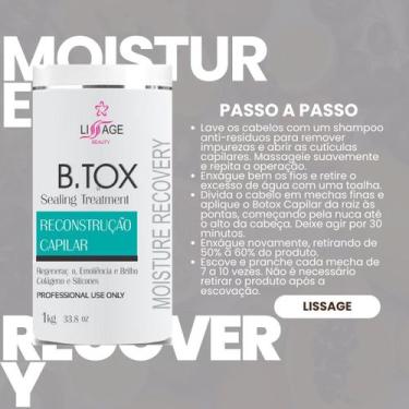 Imagem de Btox Alisamento Terapia e Tratamento Capilar Redutor De Volume 1 Kg - 
