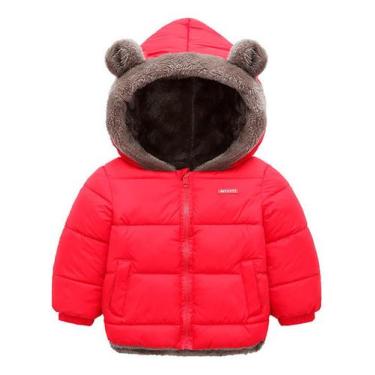 Imagem de Jaqueta Infantil Menino Casaco Inverno Rigoroso Enchimento E - anjo da