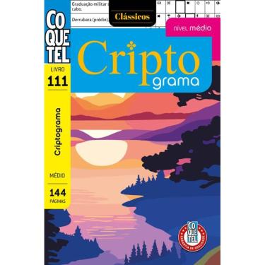 Imagem de Livro Coquetel Criptograma 111: Nível Médio