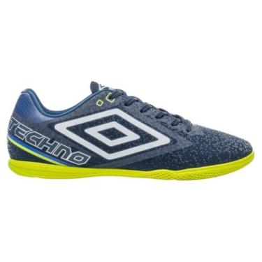 Imagem de Chuteira Futsal Umbro Techno II Masculino Original, 43, Marinho, Branc