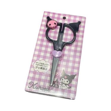 Imagem de Tesoura Artesanal Kawaii Sanrio Kuromi Cinnamoroll, Material De Papela