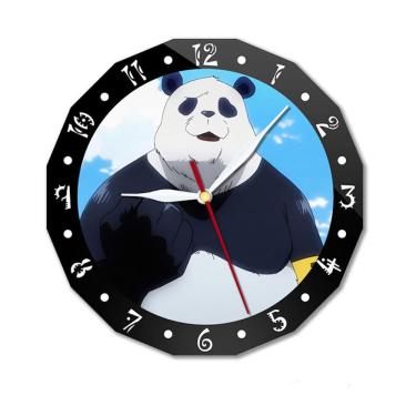Imagem de Relógio de parede Jujutsus Kaisens Panda Silent Nonticking 15cm