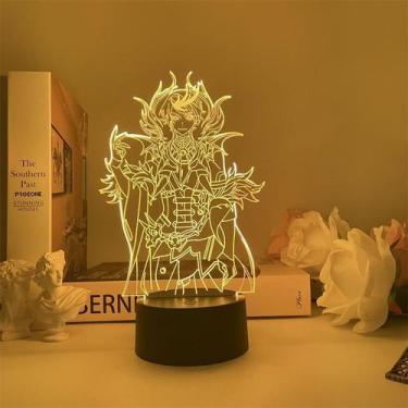 Imagem de Luz noturna Nijisanjis Shus 3D LED que muda de cor para crianças - Yiw
