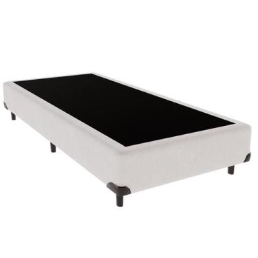 Imagem de Cama Box Solteirão Branco Outlet dos Sonhos 37x96x203