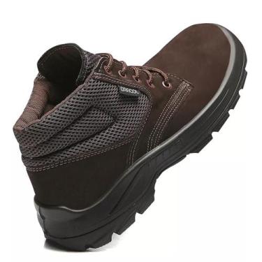Imagem de Botina Segurança Bracol Bota Nobuck Marrom Dubai Bae CA40872, 39