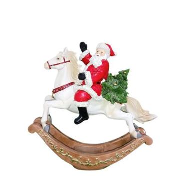 Imagem de Papai Noel De Resina Colorido 26X9,5cm Florarte 59498001