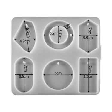Imagem de Molde De Silicone Em Forma De Coração, Folha E Lua Para Resina Epóxi, 