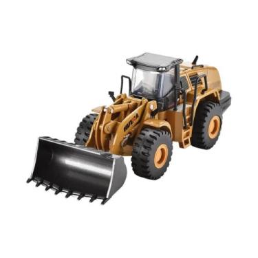 Imagem de Brinquedo De Construção Em Miniatura Para Meninos, Escavadeira De Liga