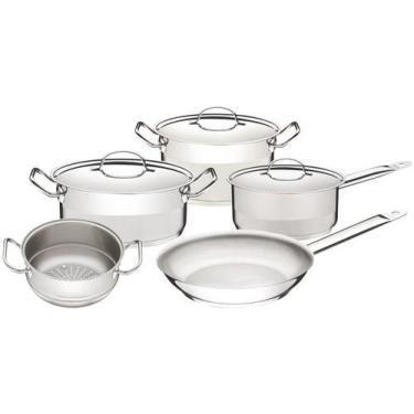 Imagem de Conjunto de Panelas Tramontina Professional - 65620/010 5 Peças