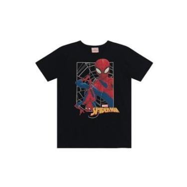 Imagem de Camiseta Infantil Menino Do Homem-Aranha Brandili-Masculino