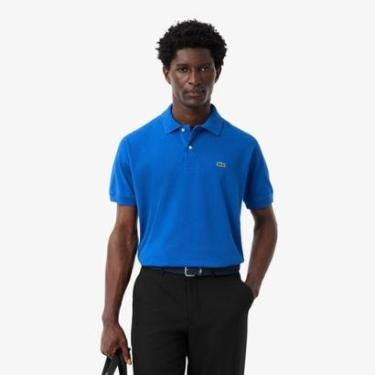 Imagem de Camisa Polo Lacoste L.12.12 Light Piqué Ajuste Clássico Masculina-Masculino
