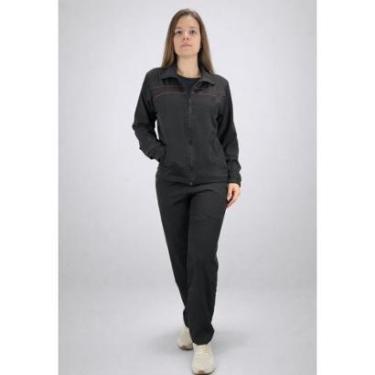 Imagem de Conjunto Tactel Elastano Forrado Agasalho Frio Butu Biru-Masculino