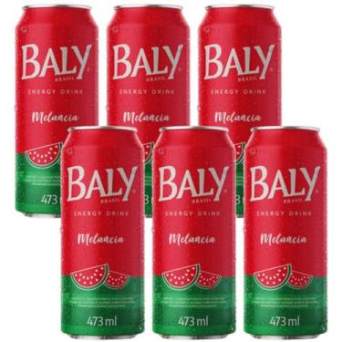 Imagem de Energetico Baly Melancia 473ml Pack 6 Unidades